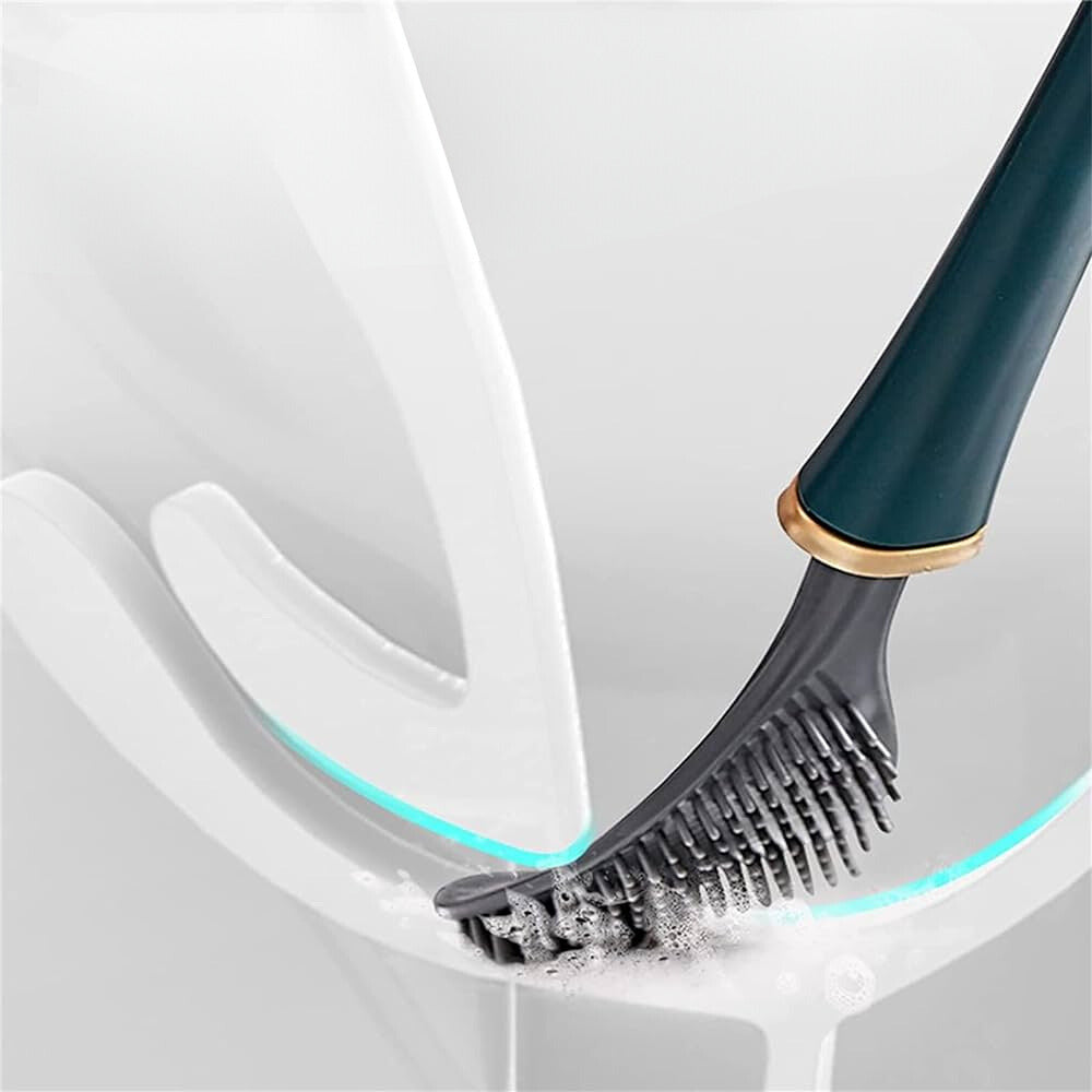 SmartBrush - فرشاة مرحاض سيليكون أنيقة وصحية