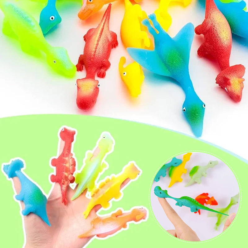 Dinosaur finger katapult: Eventyrspillet for de små helte!