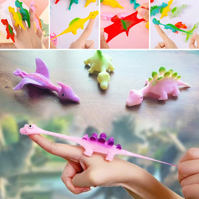Dinosaur finger katapult: Eventyrspillet for de små helte!