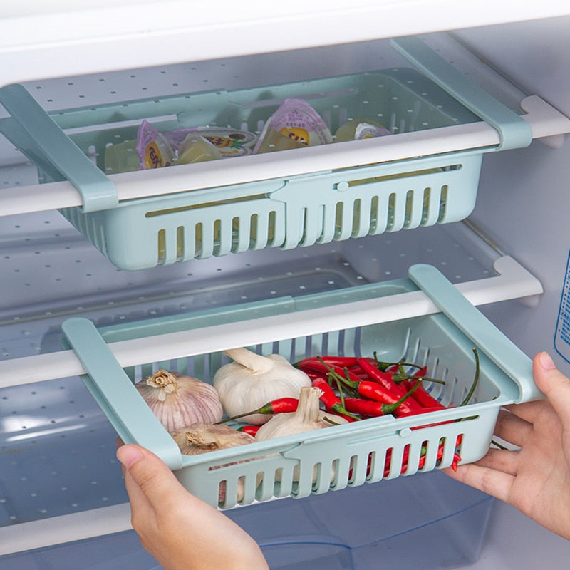 Organizador ajustable para refrigerador: maximiza tu espacio