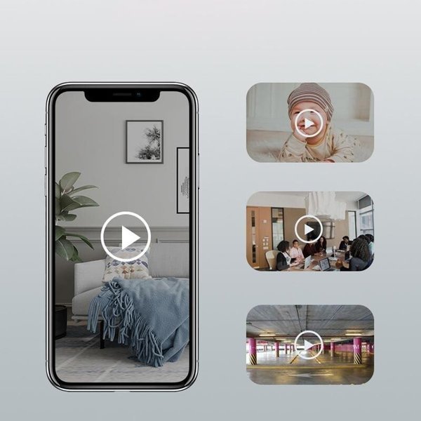 WLAN-Überwachungskamera mit Sofortbenachrichtigung 